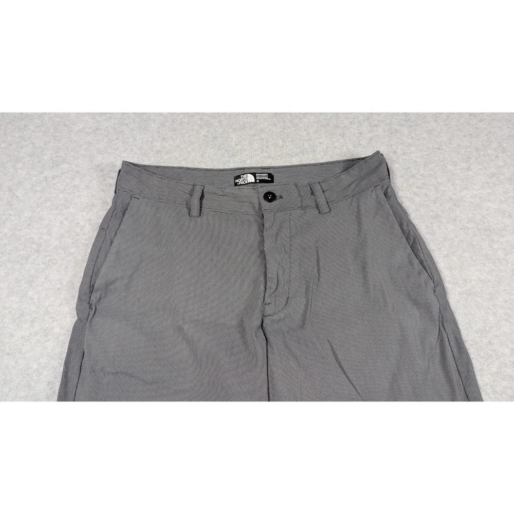 The North Face Men Shorts 32x8 Rockaway Quick Dry Trail Hiking Striped Nylon‎